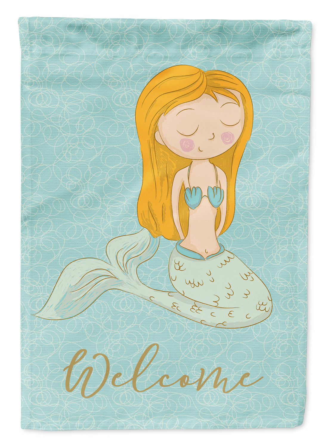 Mermaid Garden Flag Mailbox Decorative Yard Banner Outside Patio Artwork for Flower Beds, Garden Size, Multicolor