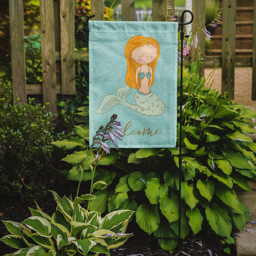 Mermaid Garden Flag Mailbox Decorative Yard Banner Outside Patio Artwork for Flower Beds, Garden Size, Multicolor