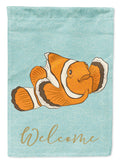 Clown Fish Garden Flag Mailbox Decorative Yard Banner Outside Patio Artwork for Flower Beds, Garden Size, Multicolor