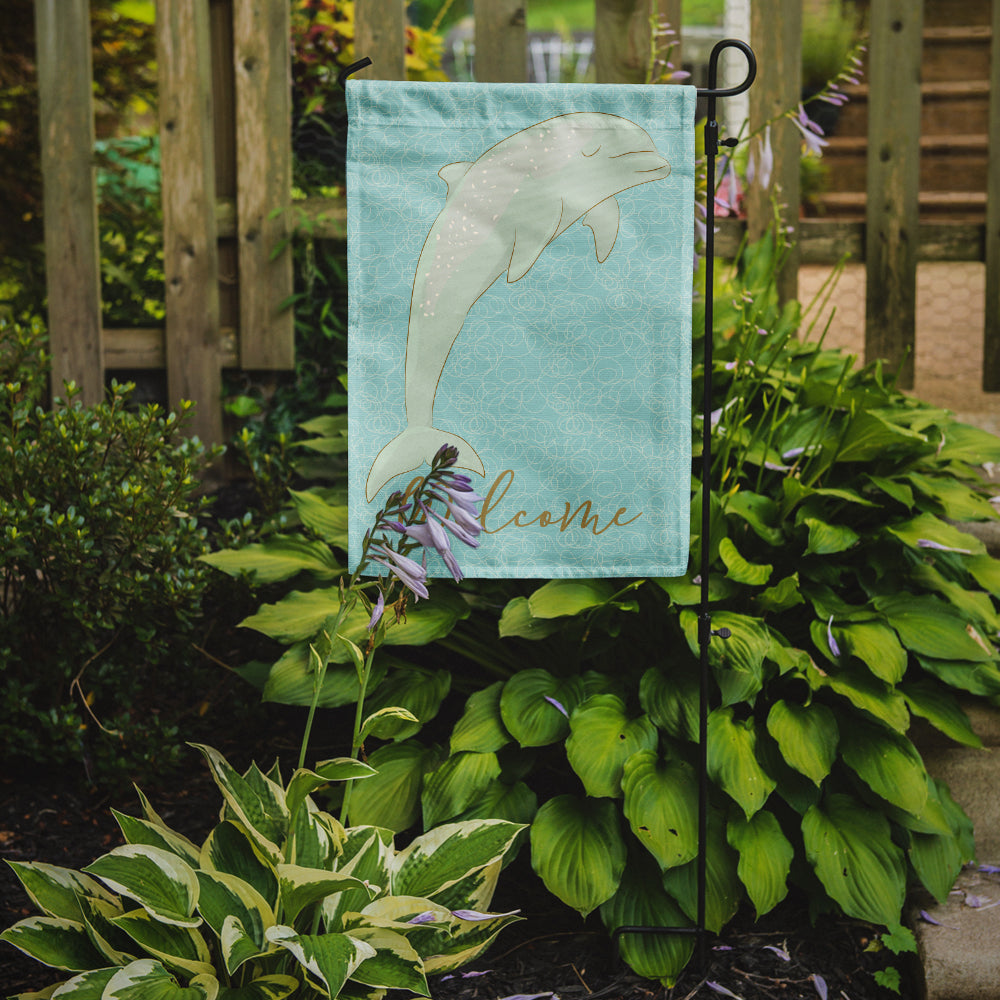 Dolphin Garden Flag Mailbox Decorative Yard Banner Outside Patio Artwork for Flower Beds, Garden Size, Multicolor