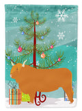 Highland Cow Christmas Garden Flag Mailbox Decorative Yard Banner Outside Patio Artwork for Flower Beds, Garden Size, Multicolor