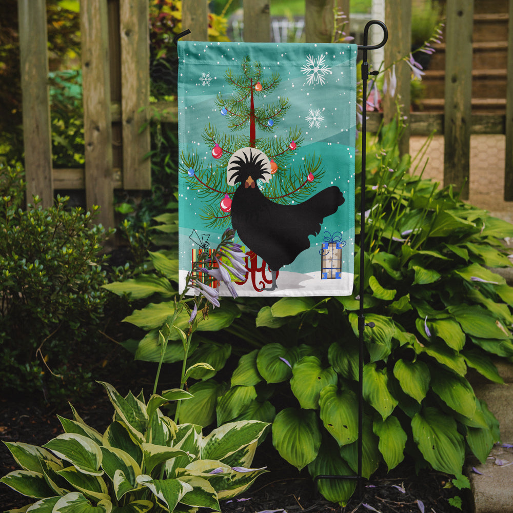 Polish Poland Chicken Christmas Garden Flag Mailbox Decorative Yard Banner Outside Patio Artwork for Flower Beds, Garden Size, Multicolor