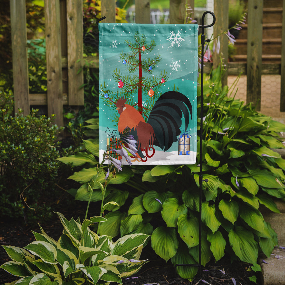 Dutch Bantam Chicken Christmas Garden Flag Mailbox Decorative Yard Banner Outside Patio Artwork for Flower Beds, Garden Size, Multicolor