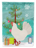 Leghorn Chicken Christmas Garden Flag Mailbox Decorative Yard Banner Outside Patio Artwork for Flower Beds, Garden Size, Multicolor