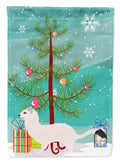 Stoat Short-tailed Weasel Christmas Garden Flag Mailbox Decorative Yard Banner Outside Patio Artwork for Flower Beds, Garden Size, Multicolor