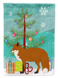 Red Fox Christmas Garden Flag Mailbox Decorative Yard Banner Outside Patio Artwork for Flower Beds, Garden Size, Multicolor