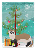 Ferret Christmas Garden Flag Mailbox Decorative Yard Banner Outside Patio Artwork for Flower Beds, Garden Size, Multicolor
