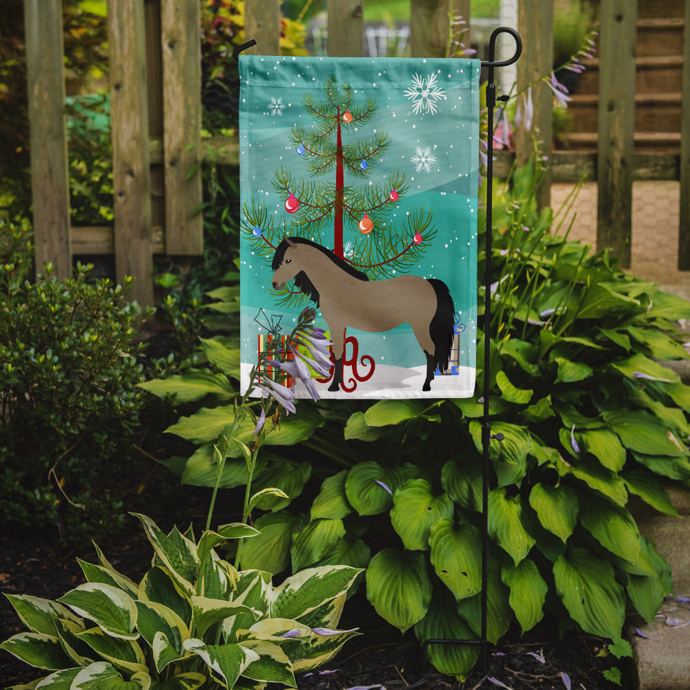 Welsh Pony Horse Christmas Garden Flag Mailbox Decorative Yard Banner Outside Patio Artwork for Flower Beds, Garden Size, Multicolor