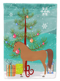 Arabian Horse Christmas Garden Flag Mailbox Decorative Yard Banner Outside Patio Artwork for Flower Beds, Garden Size, Multicolor