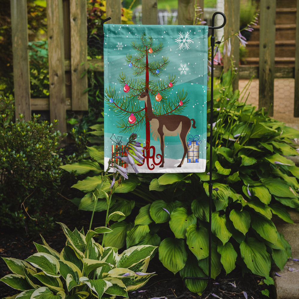 Vicugna or Vicuna Christmas Garden Flag Mailbox Decorative Yard Banner Outside Patio Artwork for Flower Beds, Garden Size, Multicolor