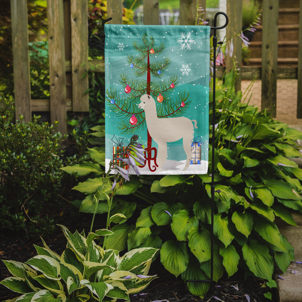 Alpaca Christmas Garden Flag Mailbox Decorative Yard Banner Outside Patio Artwork for Flower Beds, Garden Size, Multicolor