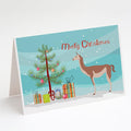 Guanaco Christmas Greeting Cards Pack of 8 Blank Cards with Envelopes Whimsical A7 Size 5x7
