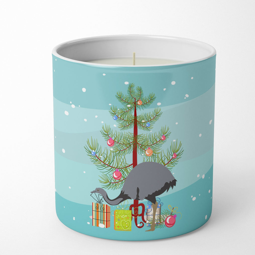 Rhea Christmas Decorative Soy Candle Nature Soy Wax Essential Oil Home Decor Ideal for Bedroom Kitchen Bath Office Gift, 10 oz