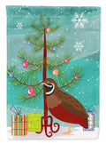 Chinese Painted or King Quail Christmas Garden Flag Mailbox Decorative Yard Banner Outside Patio Artwork for Flower Beds, Garden Size, Multicolor