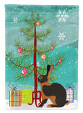 Tan Rabbit Christmas Garden Flag Mailbox Decorative Yard Banner Outside Patio Artwork for Flower Beds, Garden Size, Multicolor