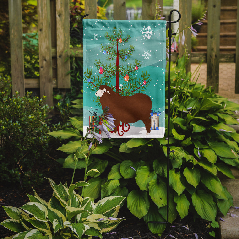 Merino Sheep Christmas Garden Flag Mailbox Decorative Yard Banner Outside Patio Artwork for Flower Beds, Garden Size, Multicolor