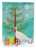 Beltsville Small White Turkey Hen Christmas Garden Flag Mailbox Decorative Yard Banner Outside Patio Artwork for Flower Beds, Garden Size, Multicolor