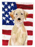 Yellow Labrador Patriotic Garden Flag Mailbox Decorative Yard Banner Outside Patio Artwork for Flower Beds, Garden Size, Multicolor