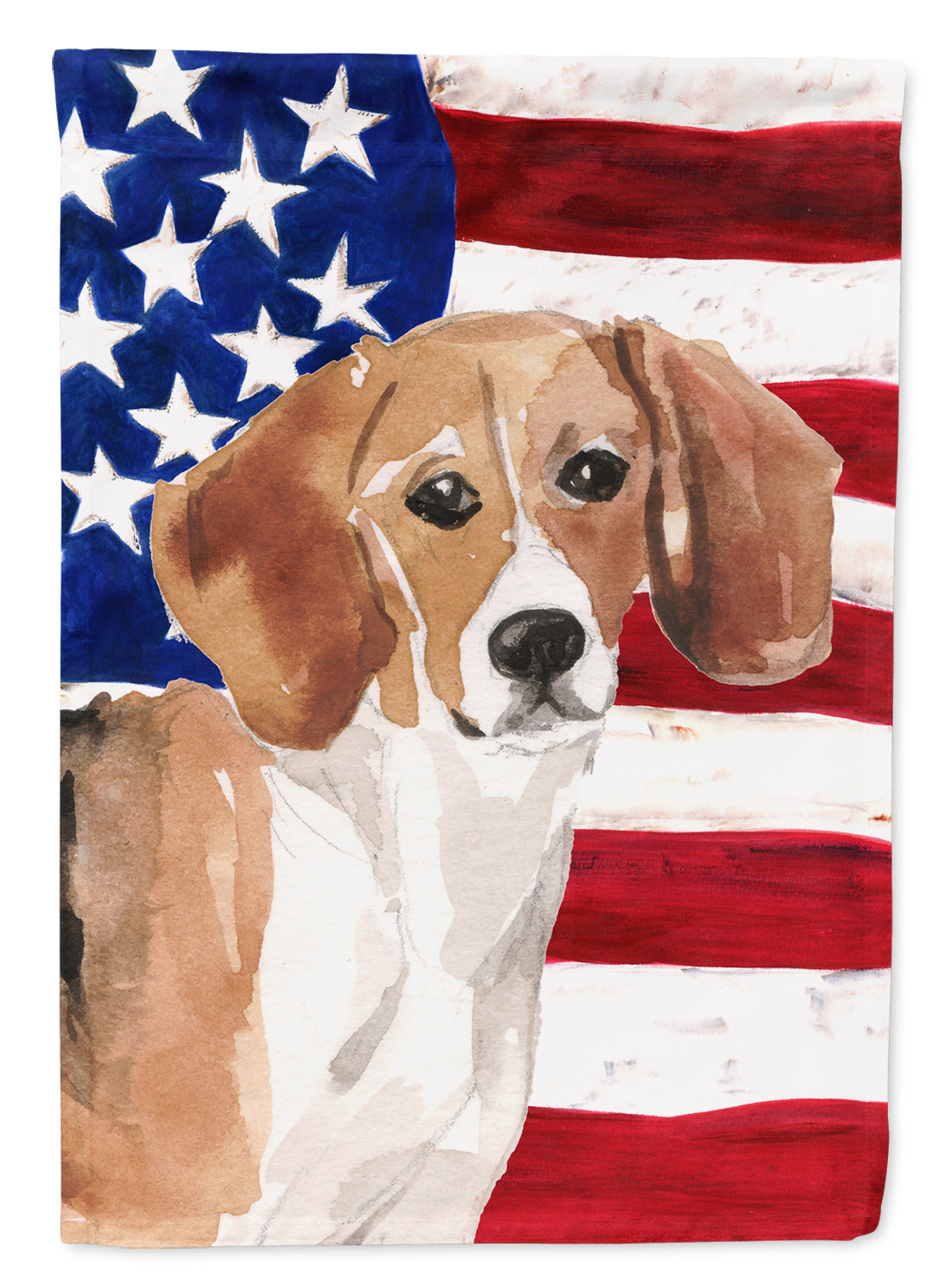 Beagle Patriotic Garden Flag Mailbox Decorative Yard Banner Outside Patio Artwork for Flower Beds, Garden Size, Multicolor