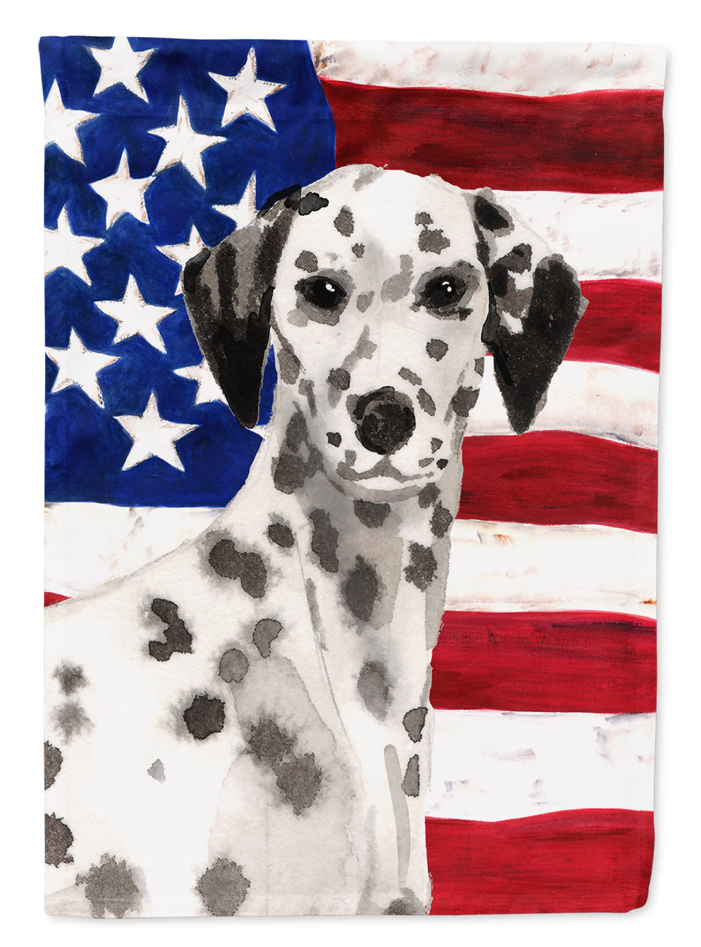 Dalmatian Patriotic Garden Flag Mailbox Decorative Yard Banner Outside Patio Artwork for Flower Beds, Garden Size, Multicolor