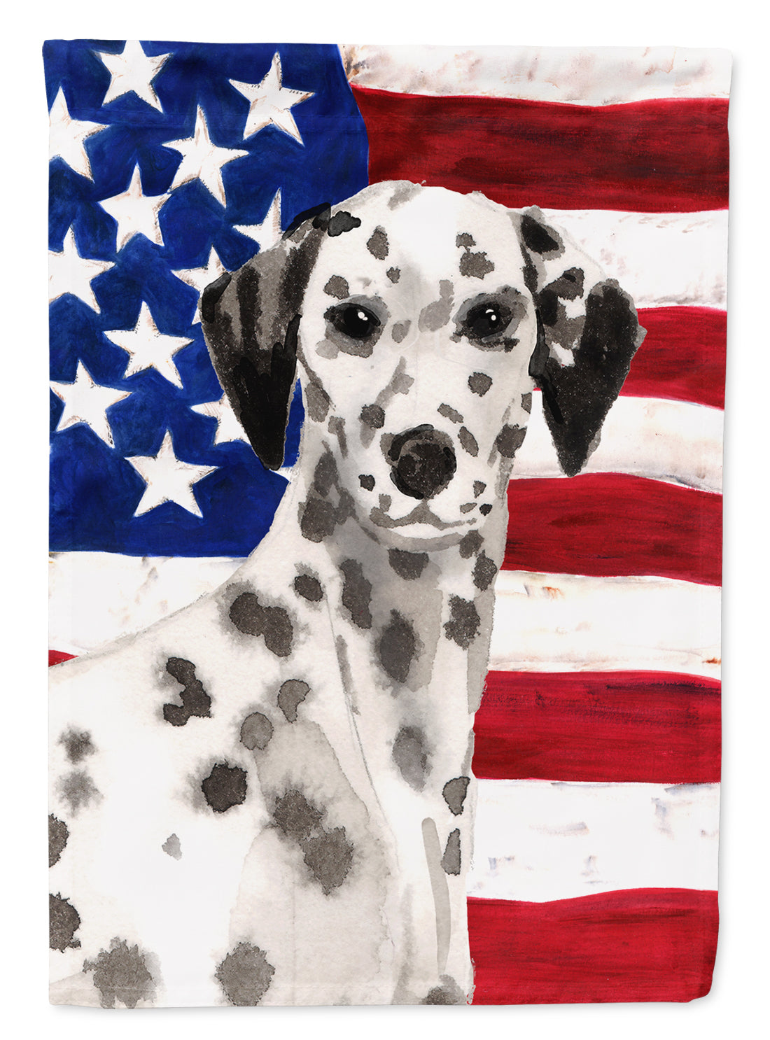 Dalmatian Patriotic Garden Flag Mailbox Decorative Yard Banner Outside Patio Artwork for Flower Beds, Garden Size, Multicolor