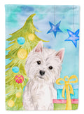 Westie Christmas Garden Flag Mailbox Decorative Yard Banner Outside Patio Artwork for Flower Beds, Garden Size, Multicolor