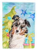 Australian Shepherd Christmas Garden Flag Mailbox Decorative Yard Banner Outside Patio Artwork for Flower Beds, Garden Size, Multicolor