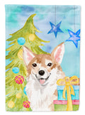 Corgi Christmas Garden Flag Mailbox Decorative Yard Banner Outside Patio Artwork for Flower Beds, Garden Size, Multicolor