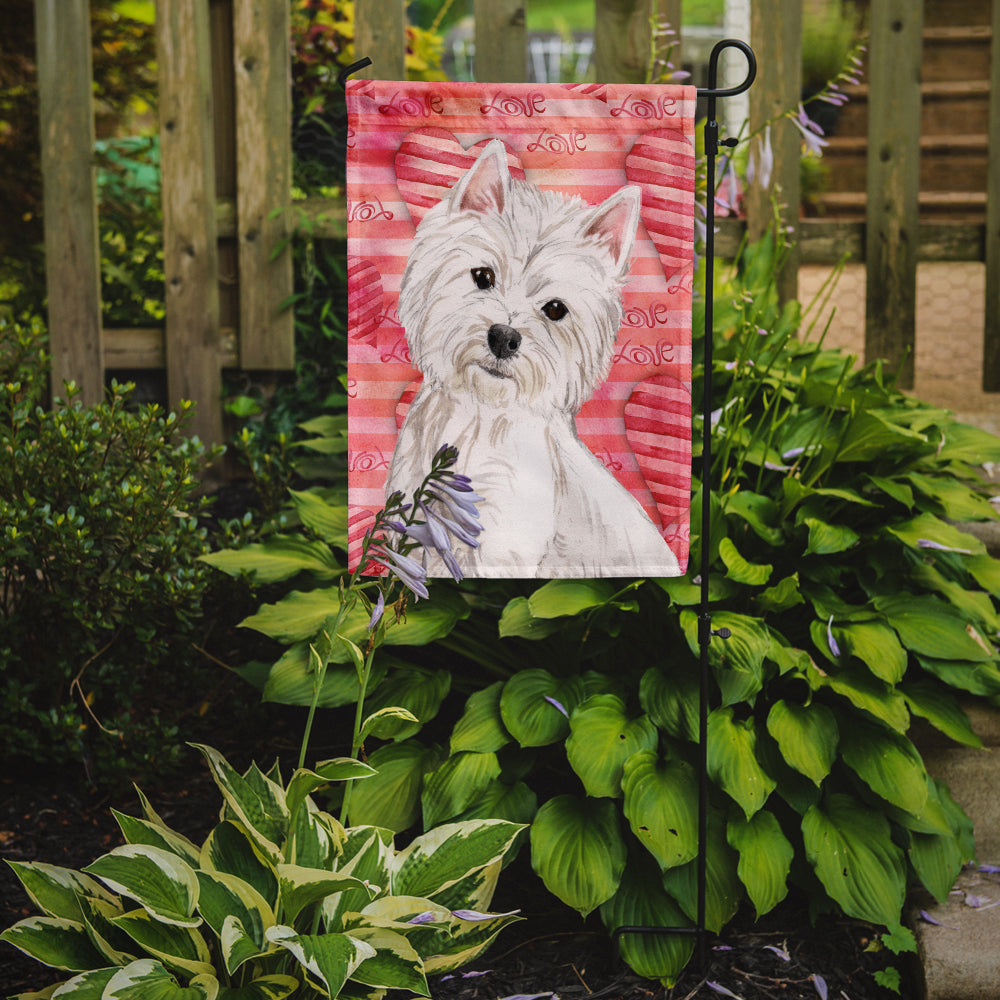 Westie Love Garden Flag Mailbox Decorative Yard Banner Outside Patio Artwork for Flower Beds, Garden Size, Multicolor