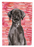 Black Labrador Love Garden Flag Mailbox Decorative Yard Banner Outside Patio Artwork for Flower Beds, Garden Size, Multicolor