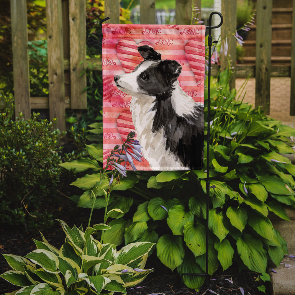 Border Collie Love Garden Flag Mailbox Decorative Yard Banner Outside Patio Artwork for Flower Beds, Garden Size, Multicolor