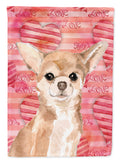 Chihuahua Love Garden Flag Mailbox Decorative Yard Banner Outside Patio Artwork for Flower Beds, Garden Size, Multicolor