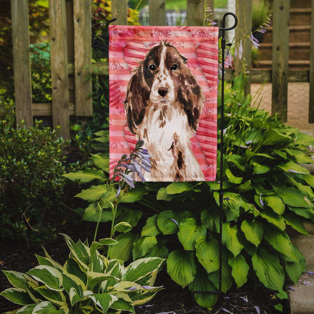 Brown Parti Love Garden Flag Mailbox Decorative Yard Banner Outside Patio Artwork for Flower Beds, Garden Size, Multicolor
