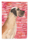 Fawn Natural Great Dane Love Garden Flag Mailbox Decorative Yard Banner Outside Patio Artwork for Flower Beds, Garden Size, Multicolor