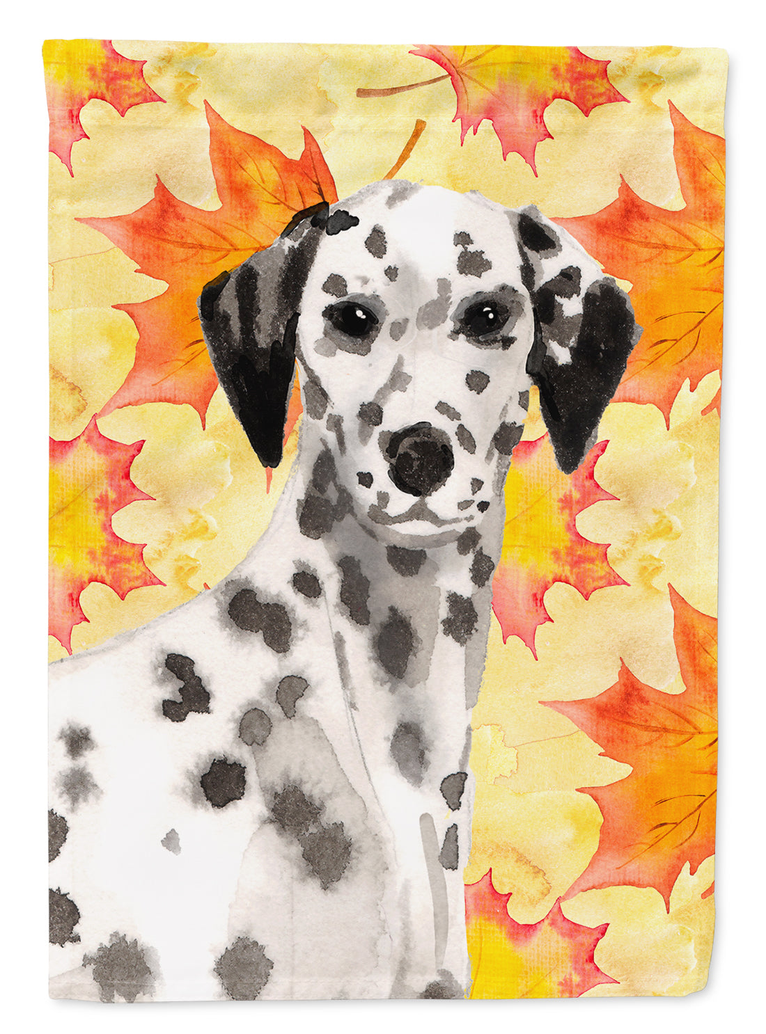 Dalmatian Fall Garden Flag Mailbox Decorative Yard Banner Outside Patio Artwork for Flower Beds, Garden Size, Multicolor