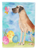 Fawn Natural Great Dane Easter Garden Flag Mailbox Decorative Yard Banner Outside Patio Artwork for Flower Beds, Garden Size, Multicolor