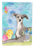 Italian Greyhound Easter Garden Flag Mailbox Decorative Yard Banner Outside Patio Artwork for Flower Beds, Garden Size, Multicolor