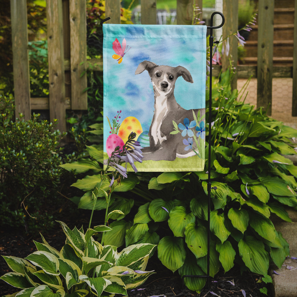 Italian Greyhound Easter Garden Flag Mailbox Decorative Yard Banner Outside Patio Artwork for Flower Beds, Garden Size, Multicolor