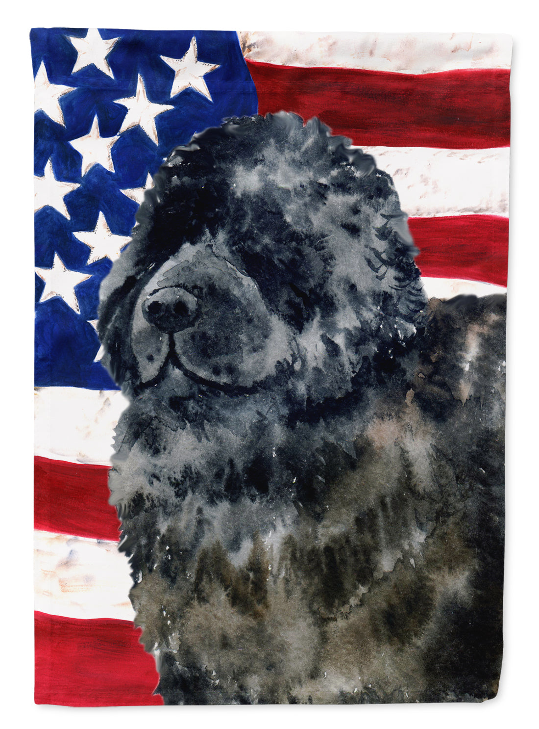 Newfoundland Patriotic Garden Flag Mailbox Decorative Yard Banner Outside Patio Artwork for Flower Beds, Garden Size, Multicolor