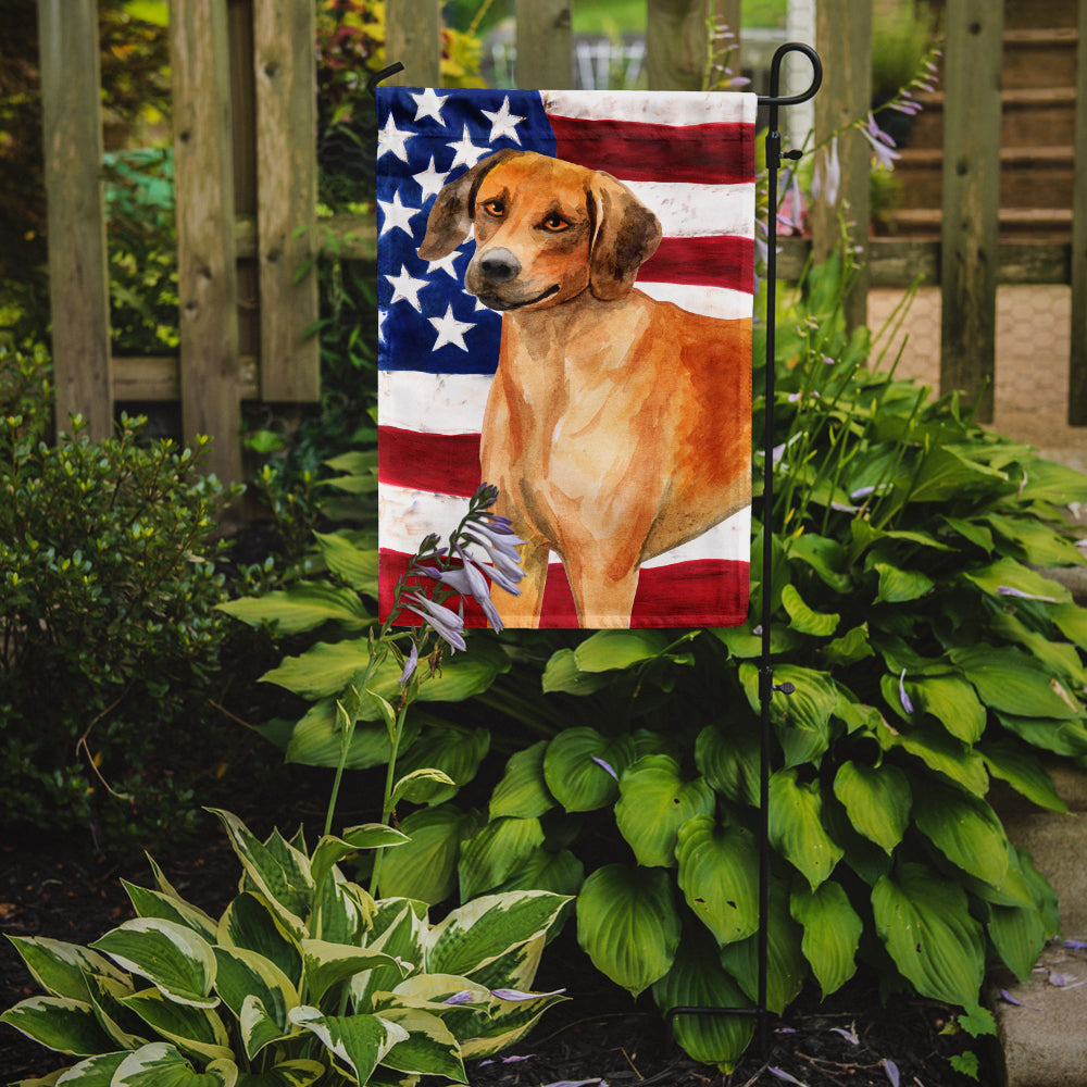 Rhodesian Ridgeback Patriotic Garden Flag Mailbox Decorative Yard Banner Outside Patio Artwork for Flower Beds, Garden Size, Multicolor