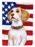 Beagle Patriotic Garden Flag Mailbox Decorative Yard Banner Outside Patio Artwork for Flower Beds, Garden Size, Multicolor