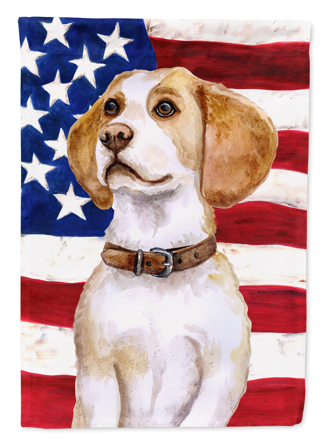 Beagle Patriotic Garden Flag Mailbox Decorative Yard Banner Outside Patio Artwork for Flower Beds, Garden Size, Multicolor