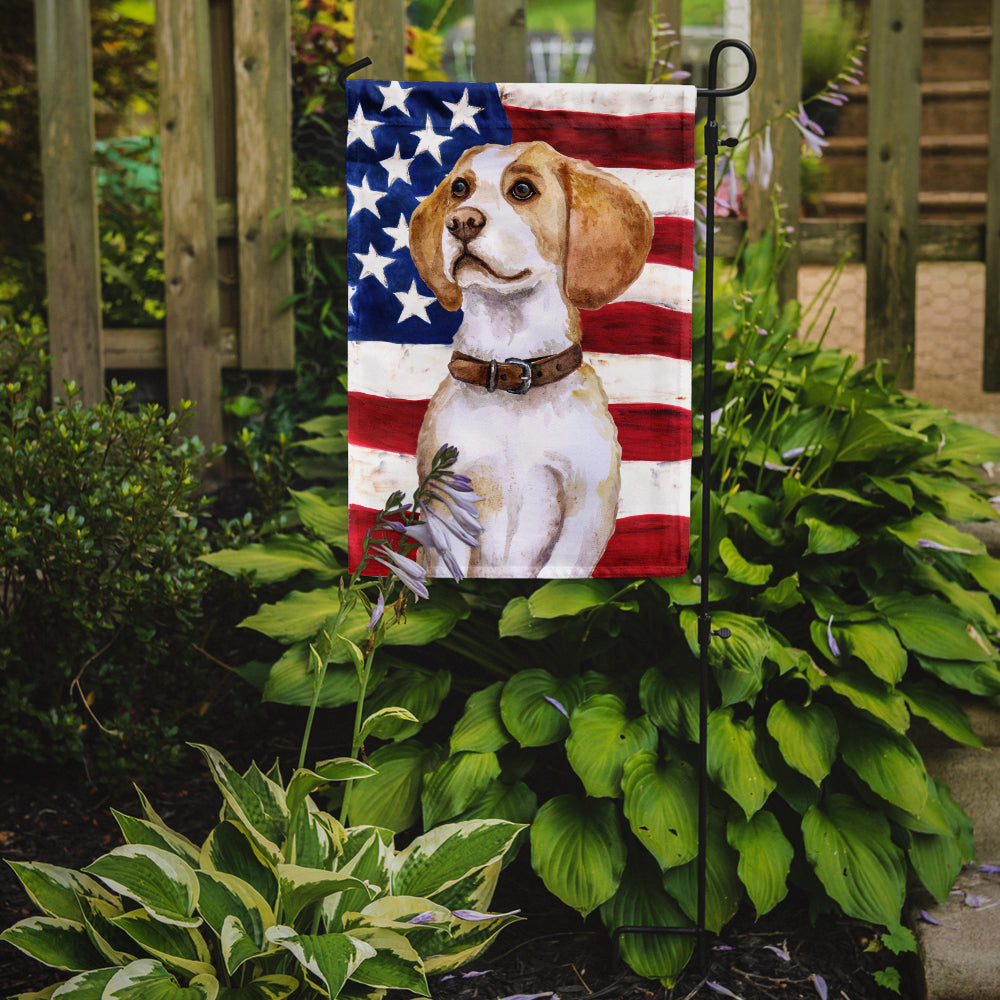 Beagle Patriotic Garden Flag Mailbox Decorative Yard Banner Outside Patio Artwork for Flower Beds, Garden Size, Multicolor