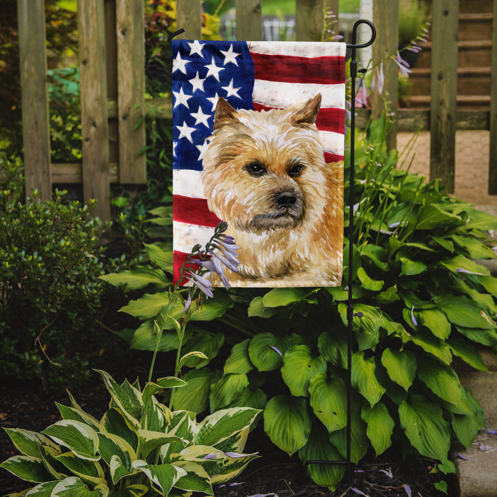 Cairn Terrier Patriotic Garden Flag Mailbox Decorative Yard Banner Outside Patio Artwork for Flower Beds, Garden Size, Multicolor