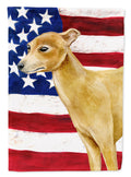 Italian Greyhound Patriotic Garden Flag Mailbox Decorative Yard Banner Outside Patio Artwork for Flower Beds, Garden Size, Multicolor