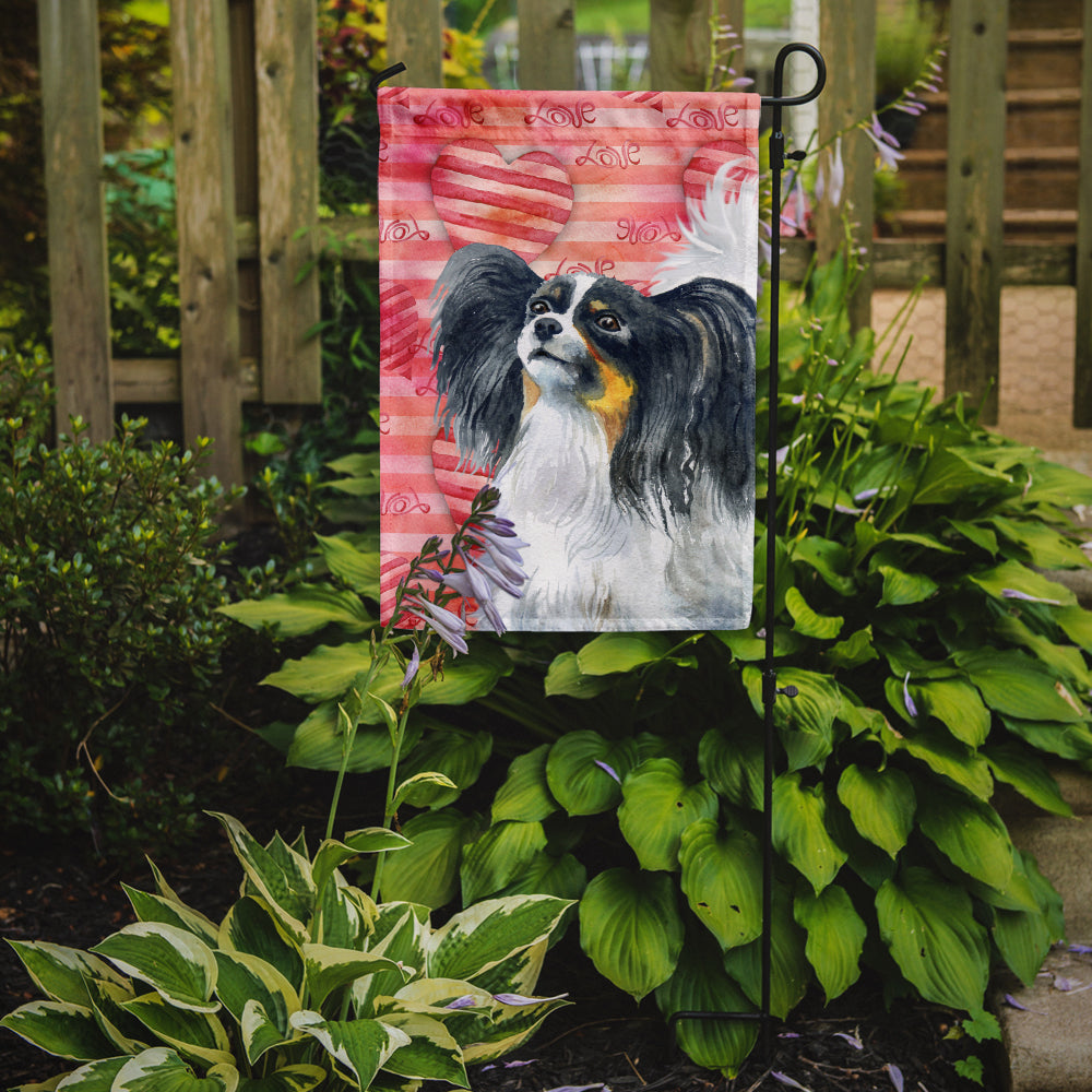 Papillon Love Garden Flag Mailbox Decorative Yard Banner Outside Patio Artwork for Flower Beds, Garden Size, Multicolor