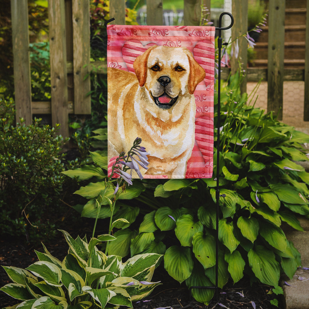 Golden Retriever Love Garden Flag Mailbox Decorative Yard Banner Outside Patio Artwork for Flower Beds, Garden Size, Multicolor