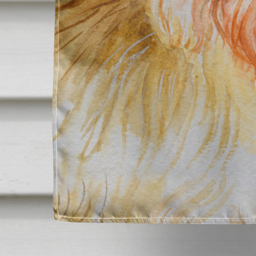 Morkie Love House Flag 28x40 Porch Sleeve Pole Decorative Outside Yard Banner Artwork Wall Hanging, Polyester