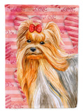 Yorkshire Terrier Love Garden Flag Mailbox Decorative Yard Banner Outside Patio Artwork for Flower Beds, Garden Size, Multicolor