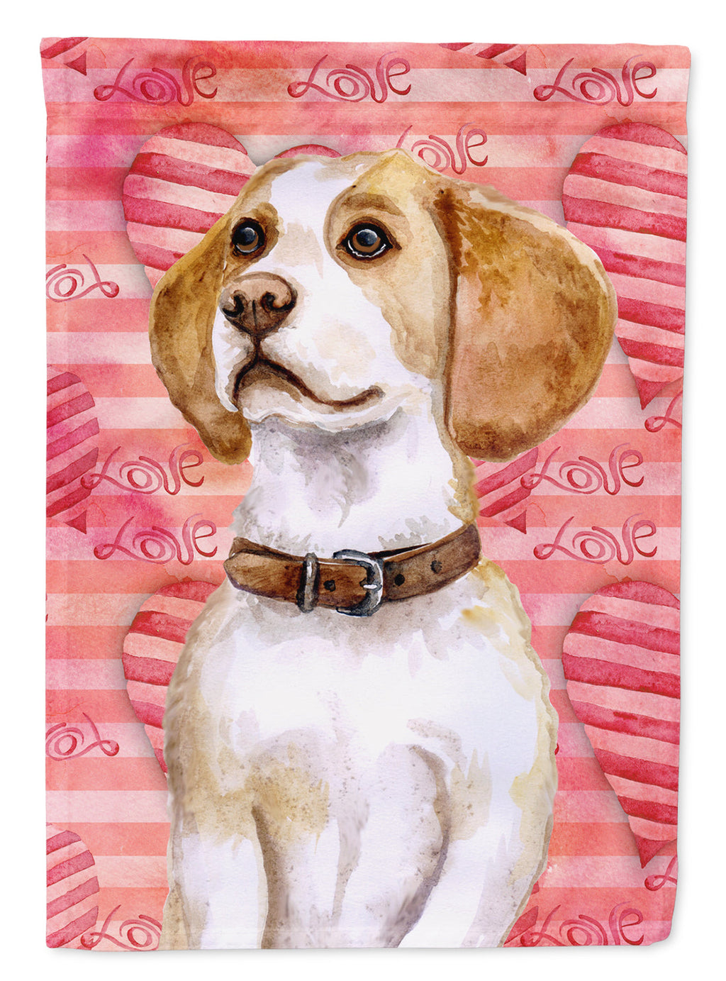 Beagle Love Garden Flag Mailbox Decorative Yard Banner Outside Patio Artwork for Flower Beds, Garden Size, Multicolor